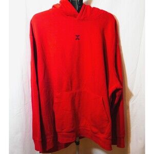 Xersion Studio Quick Dri Mens 4XL Red SweatShirt Hoodie Pocket